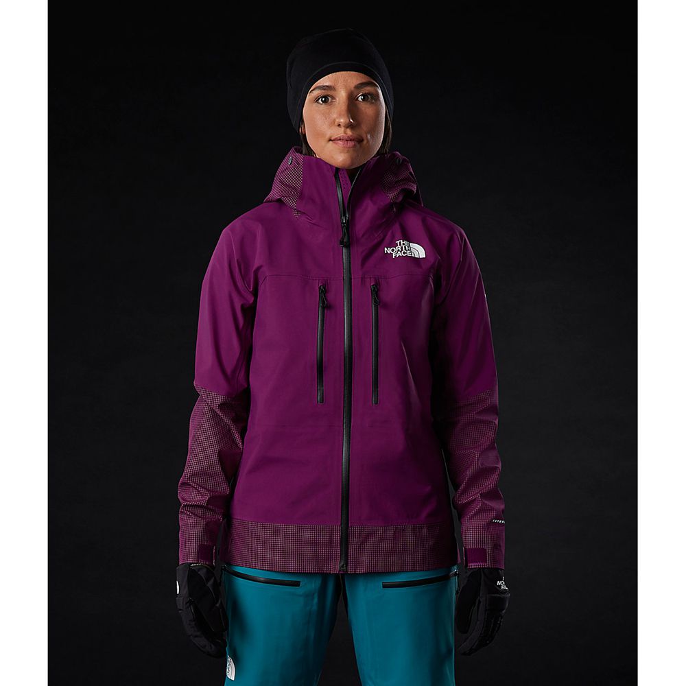 The North Face Insulated Jacket Womens Australia - The North Face Summit L5 Futurelight™ Purple (WJN